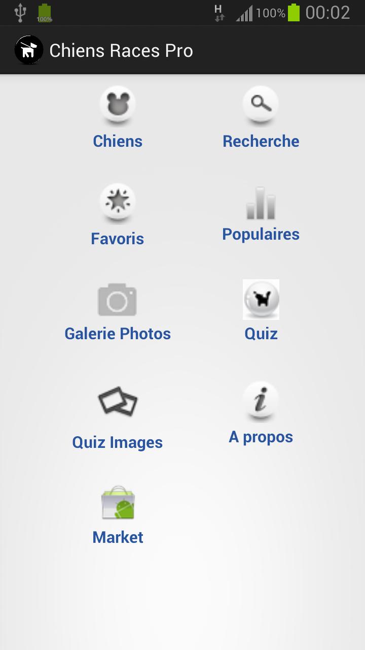 Android application Dogs Breeds Premium screenshort
