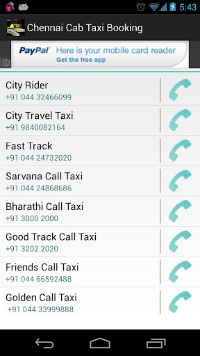 Chennai Cab Taxi Booking