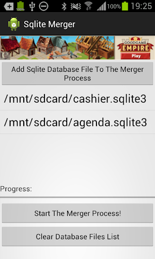 Sqlite Merger