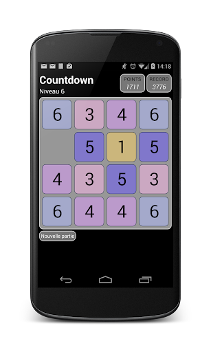 Countdown Number Puzzle game