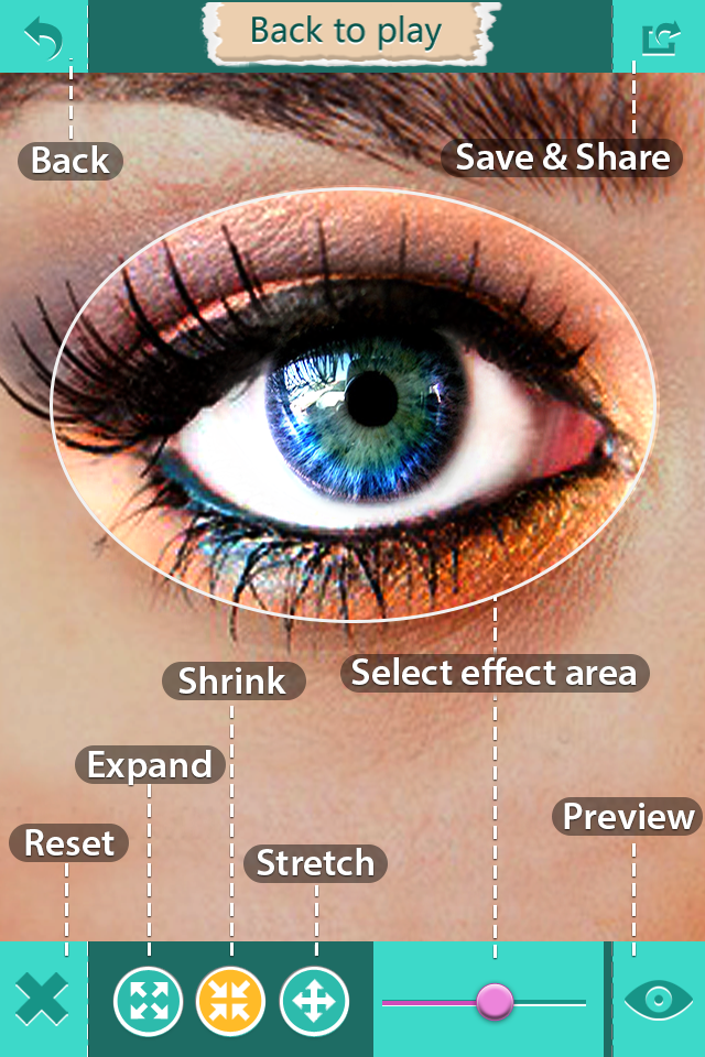 Pretty Eye Me PRO Screen 1