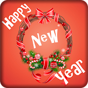 Happy New Year Greetings  Icon