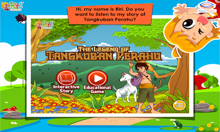 Tangkuban boat story book poster 5