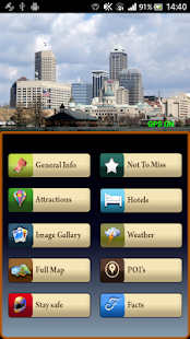 Indianapolis Offline Map Guide - náhled