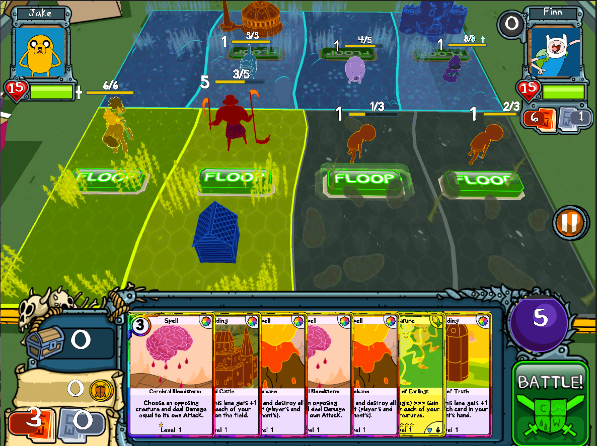 Card Wars - Adventure Time - screenshot
