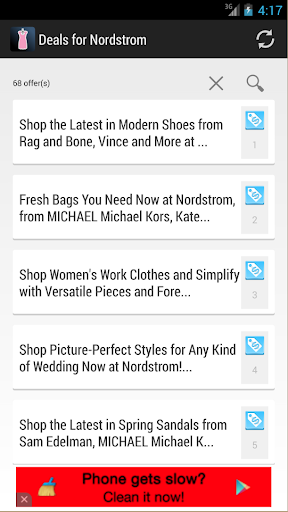 Deals for Nordstrom