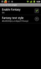 GOKeyboard Fantasy Text Plugin