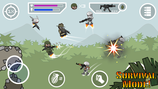   Doodle Army 2 : Mini Militia- screenshot thumbnail   