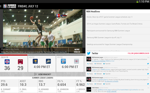 【免費運動App】NBA Summer League 2014-APP點子