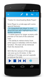 Note Text Player (Read aloud)(圖2)-速報App