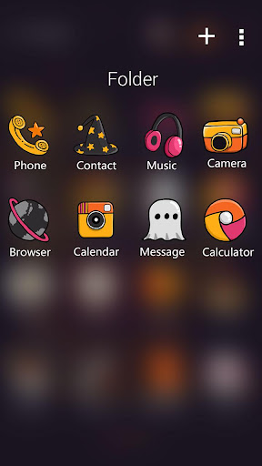 【免費個人化App】HalloweenWitch GOLauncherTheme-APP點子