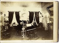 Muziekkamer van het huis van Paul Sandel in Tandjong Poera, Langkat Sumatra