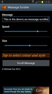 How to download Message Scroller 1.2.0 mod apk for android
