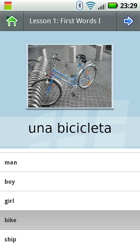 L-Lingo Learn Spanish Pro Screen 3