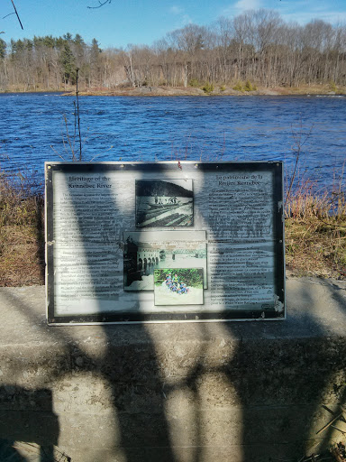 Heritage of the Kennebec River Sign
