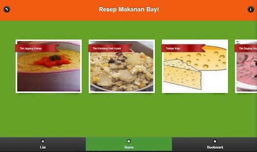 Resep Makanan Bayi Sehat