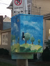 Tree and Sky Painted Power Box 420