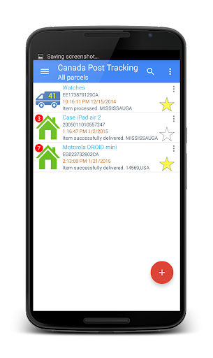 Auto Tracking For Canada Post