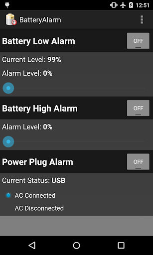 Battery Alarm