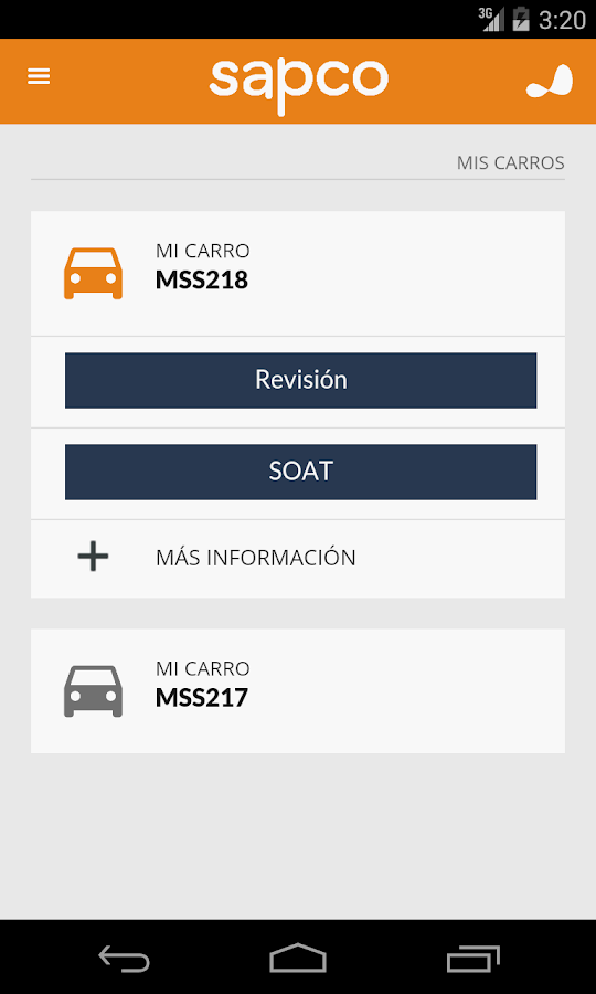 app para tener el automovil en regla