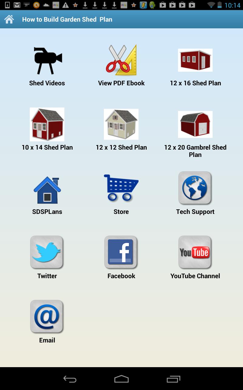 How to Build Garden Shed Plan Screen 1