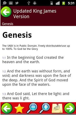 【免費書籍App】UKJV: Updated King James Bible-APP點子
