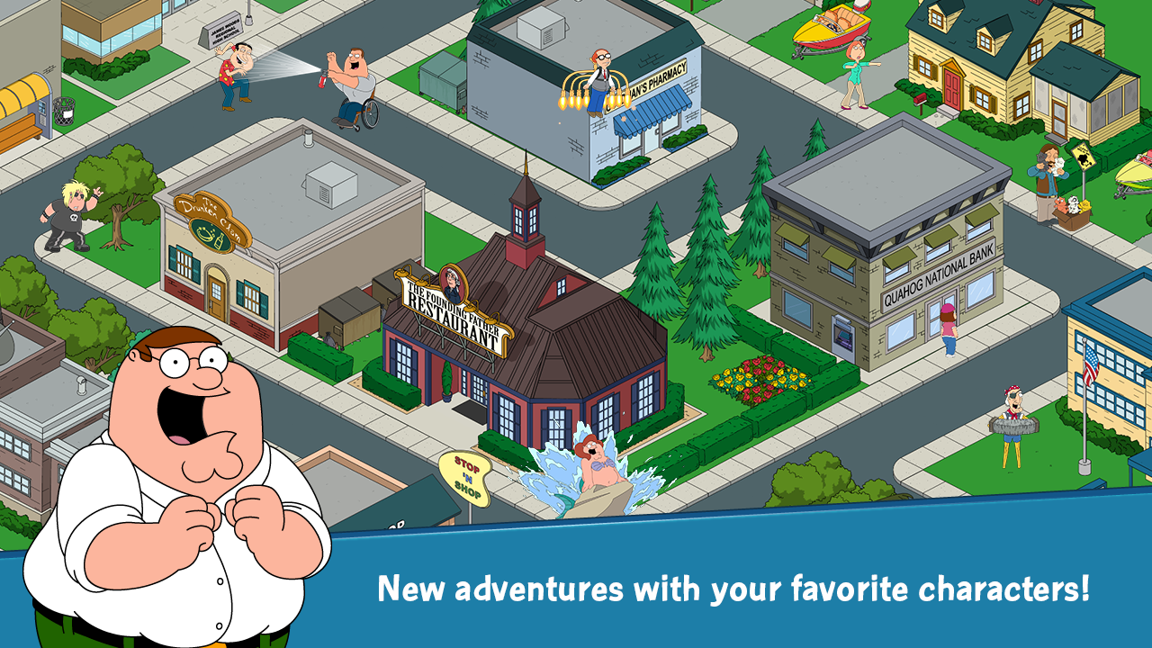   Family Guy The Quest for Stuff- หน้าจอ 