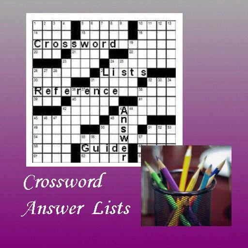 Crossword Answer Lists 教育 App LOGO-APP開箱王