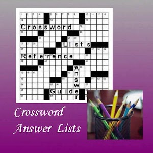 Crossword Answer Lists