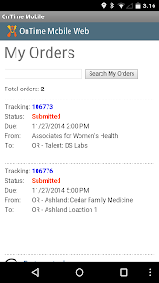 Download OnTime Mobile for Android APK for PC