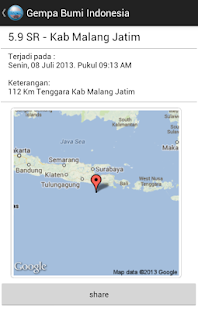 Gempa Bumi Indonesia(圖4)-速報App