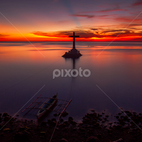 Sunken Cementery by Marlon Diwata - Landscapes Sunsets & Sunrises