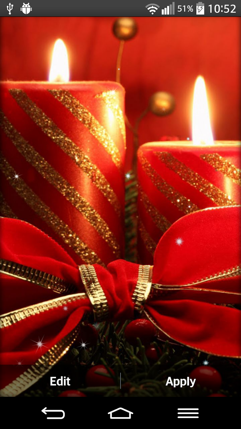 Christmas Live Wallpaper Screen 1