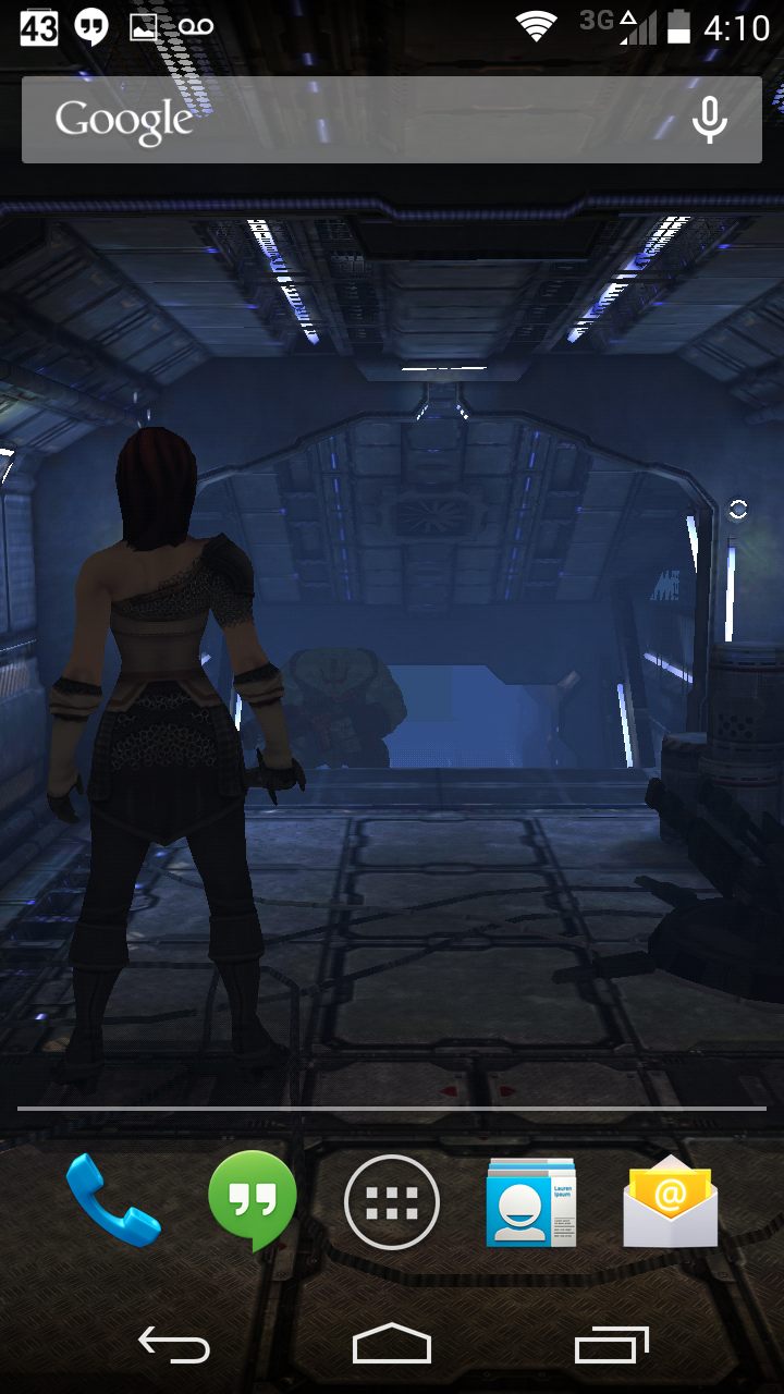 3D Live Wallpaper - Scifi Pro Screen 2