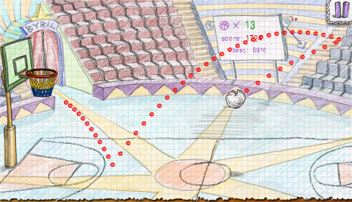 【免費體育競技App】Doodle Basketball 2-APP點子