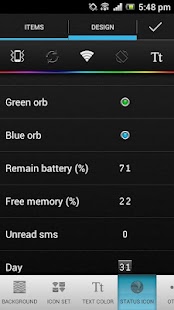 1Tap Quick Bar -Quick Settings Screenshot