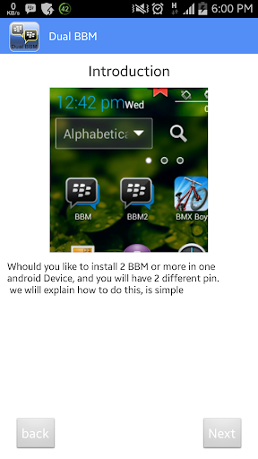 Dual BBM