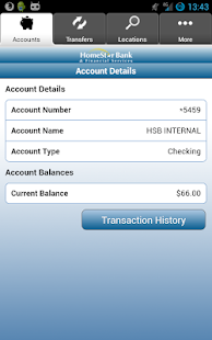 HomeStar Bank Mobile Banking Screenshots 2