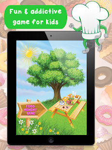 Street food kids Memory Game