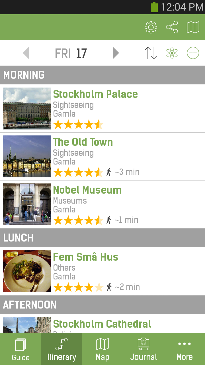 Stockholm Travel Guide – mTrip Screen 3
