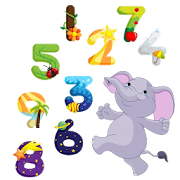 Colors And Numbers For Babies  Icon