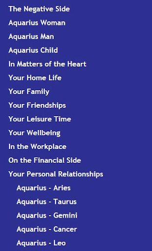 Your Star Sign: Aquarius