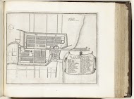Plattegrond van Batavia, ca. 1693-1696