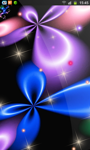 Flower Flow Neon LWP HD