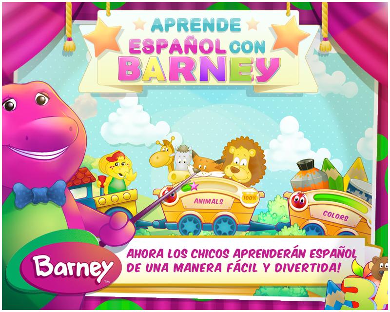 Android application Learn Spanish With Barney screenshort
