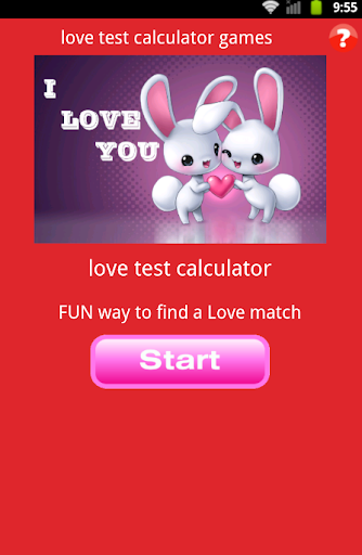 love test calculator game