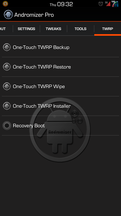 Andromizer Pro - screenshot