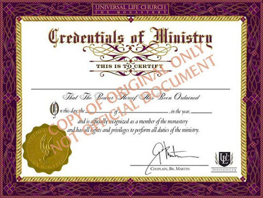 Get Ordained