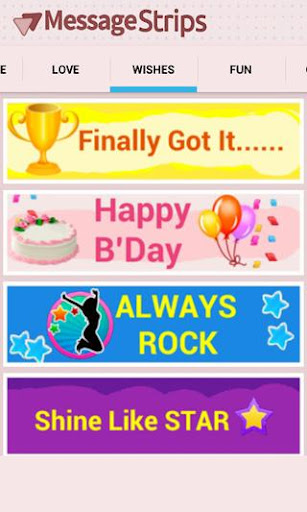 【免費社交App】Colorful Chat Messages Strips-APP點子