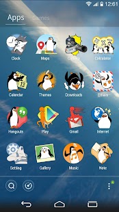 How to install Madagascar Penguins GO Theme lastet apk for laptop